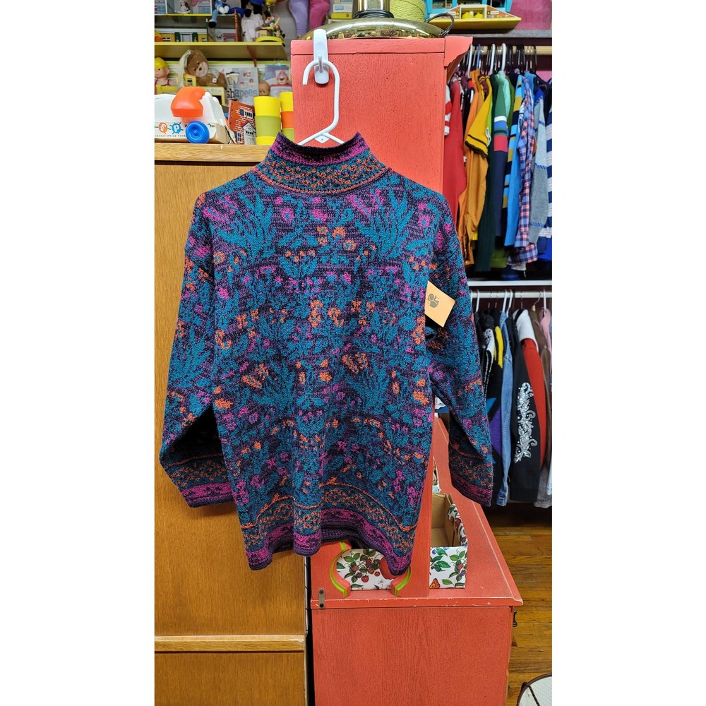 L/XL vintage 90s purple westbound sweater